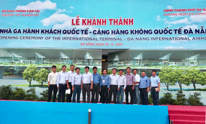 CONINCO tham dự Lễ khánh thành Ga hành khách quốc tế - Cảng hàng không quốc tế Đà Nẵng 