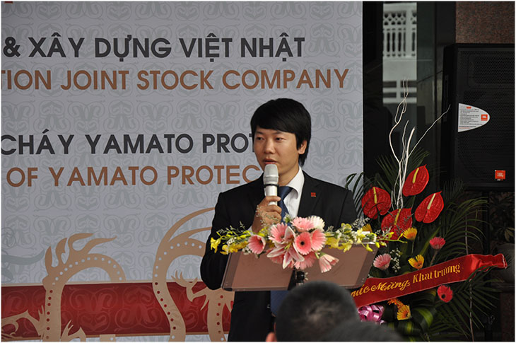 CONINCO tổ chức lễ Ra mắt Công ty Cổ phần CONINCO Thương mại và Xây dựng Việt Nhật, Showroom Thiết bị phòng cháy chữa cháy Yamato Protec