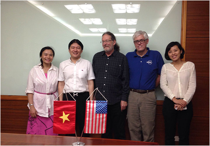 Giám đốc Chương trình Năng lượng sạch USAID Việt Nam tới thăm và làm việc tại CONINO