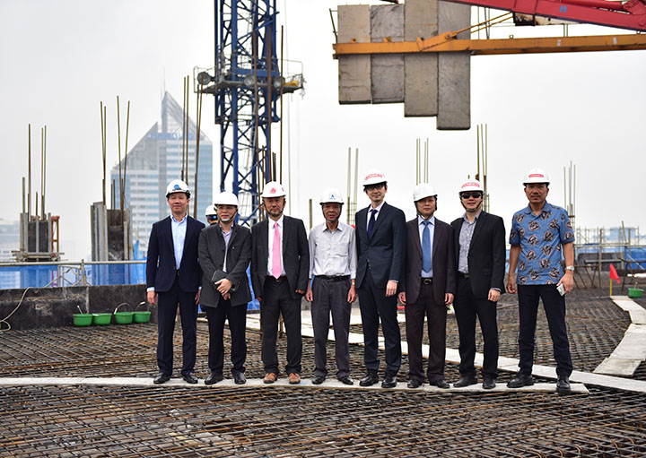 The Design Consortium of NIHON SEKKEI - CONINCO participates in the Topping-Out Ceremony of MB Grand Tower at 63 Le Van Luong