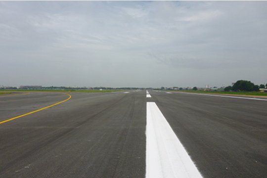 Tan Son Nhat International Airport - Repair runway 25R