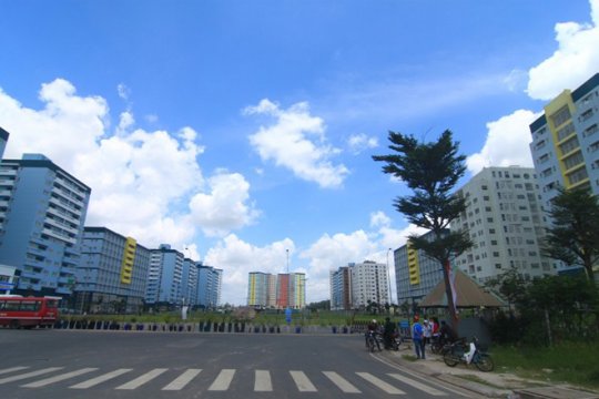 Student residence dormitory of Ho Chi Minh City National University