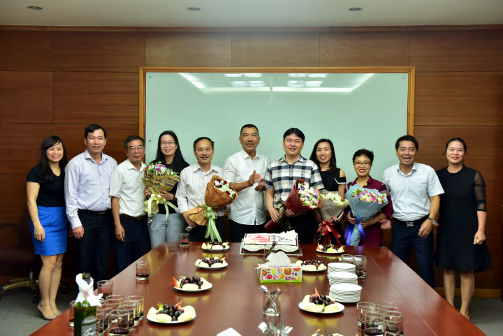 CONINCO organizes a birthday party for staffs whose birthdays are in October