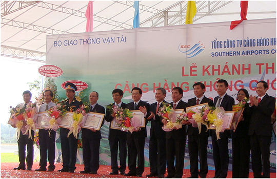 CONINCO tham dự Lễ khánh thành Cảng Hàng không lớn thứ 4 tại Việt Nam - Cảng Hàng không quốc tế Cần Thơ