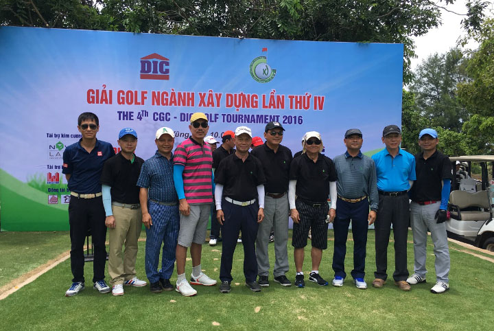 CONINCO tham dự và tài trợ giải Golf ngành xây dựng lần thứ IV