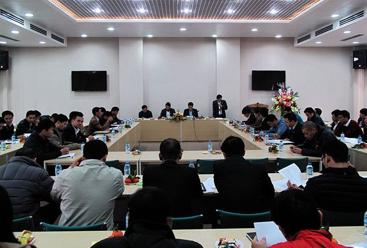 Hội nghị tổng kết công tác sản xuất năm 24 và định hướng kế hoạch năm 25 các đơn vị do Phó Tổng Giám đốc Nguyễn Hữu Trường phụ trách