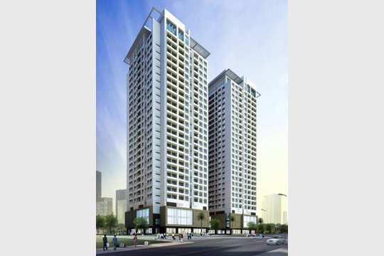 Tổ hợp chung cư cao tầng N04B thuộc dự án khu đoàn ngoại giao tại Hà Nội
