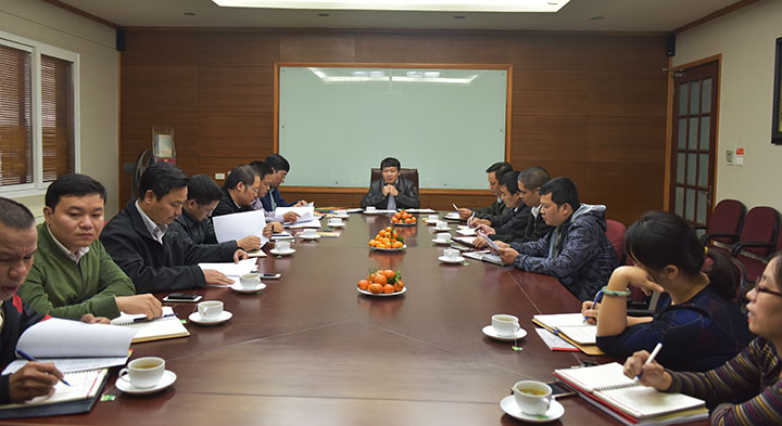 Hội nghị tổng kết năm 26 và kế hoạch phát triển năm 27 đơn vị do PTGĐ Nguyễn Mạnh Tuấn phụ trách