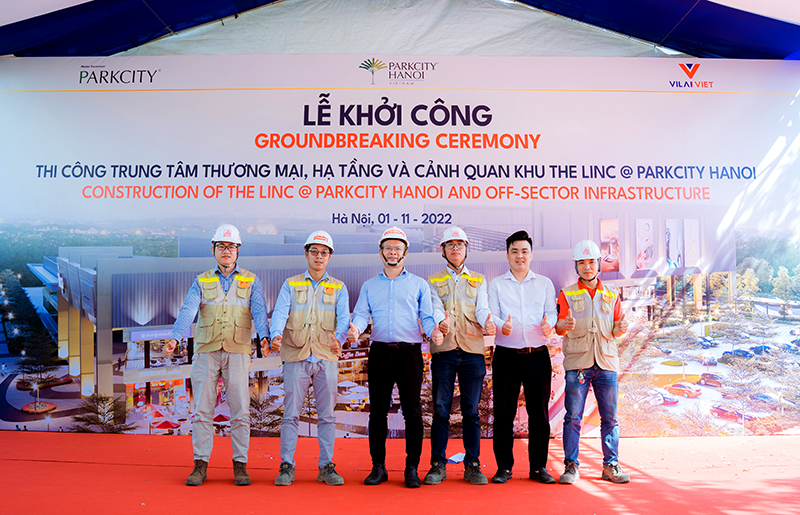 CONINCO tham dự Lễ khởi công dự án Trung tâm thương mại, hạ tầng và cảnh quan khu Linc @ Park City Hà Nội