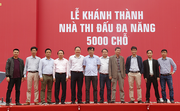 CONINCO tham dự Lễ khánh thành Nhà thi đấu đa năng 045000  chỗ tại Quảng Ninh