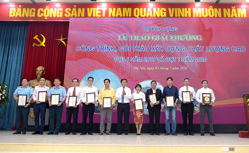 CONINCO was honored as a high-quality supervision construction contractor in 2020 