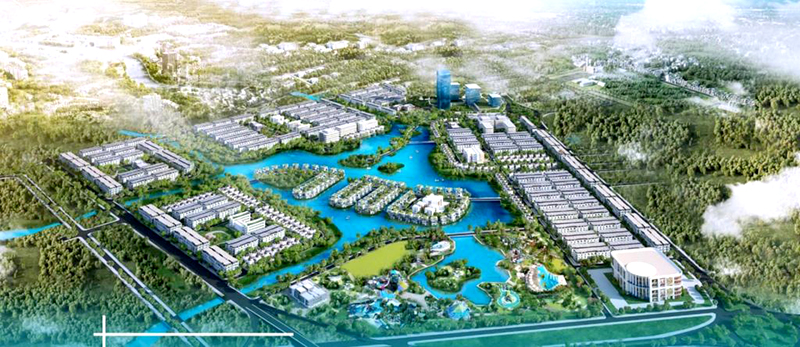 TMS Homes Wonder World - Vinh Yen model eco-urban area was officially started