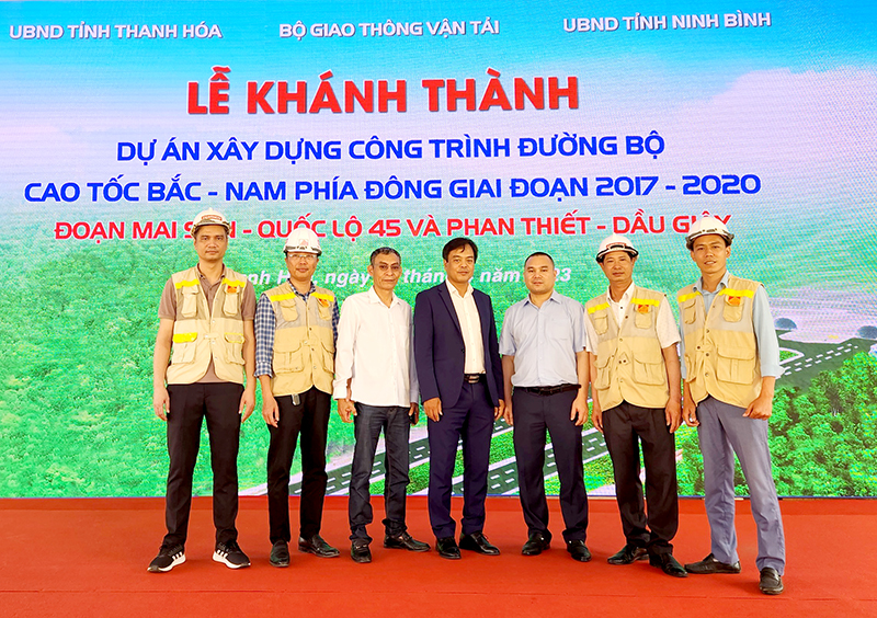 CONINCO Participates in the Inauguration Ceremony the North-South Expressway Section from Mai Son to National Route 45  Phan Thiet - Dau Giay