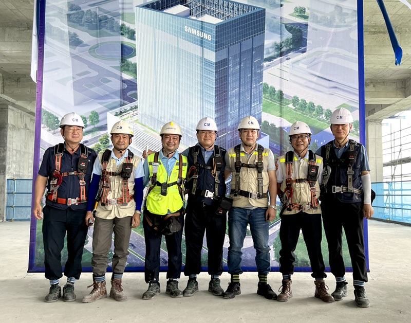 Cất nóc dự án Trung tâm R&D Samsung lớn nhất Đông Nam Á tại Hà Nội