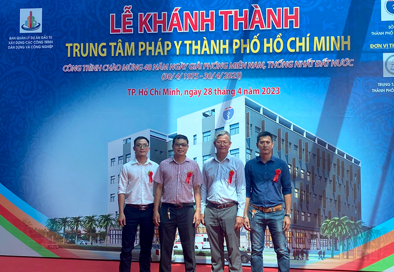 CONINCO tham dự Lễ khánh thành Trung tâm Pháp y Thành phố Hồ Chí Minh 