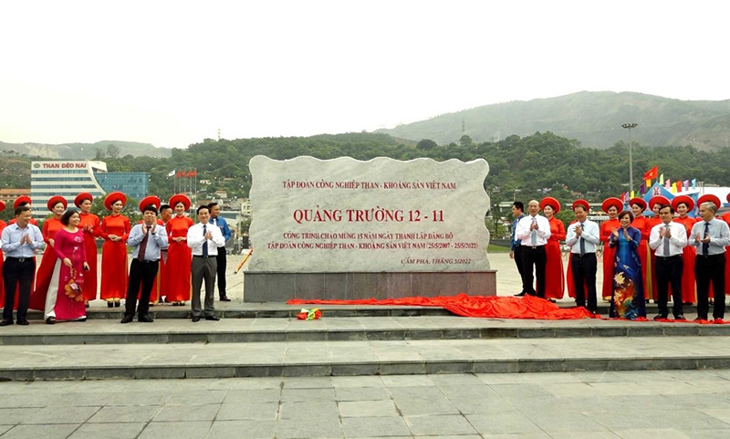 CONINCO tham dự Lễ Khánh thành và gắn biển Quảng trường 12 -11  tại Cẩm Phả, Quảng Ninh