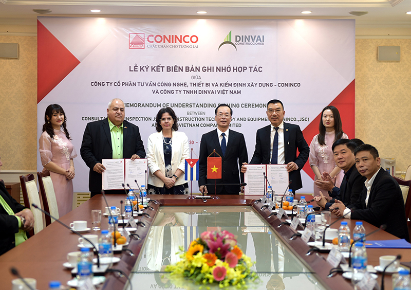 Memorandum Understanding signing ceremony between CONINCO DINVAI Vietnam