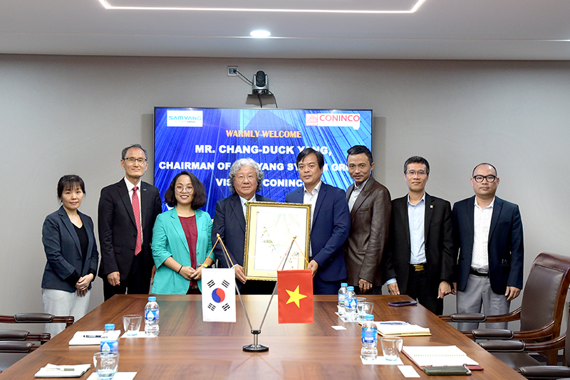 Chairman SAMYANG Group - Korea visited CONINCO