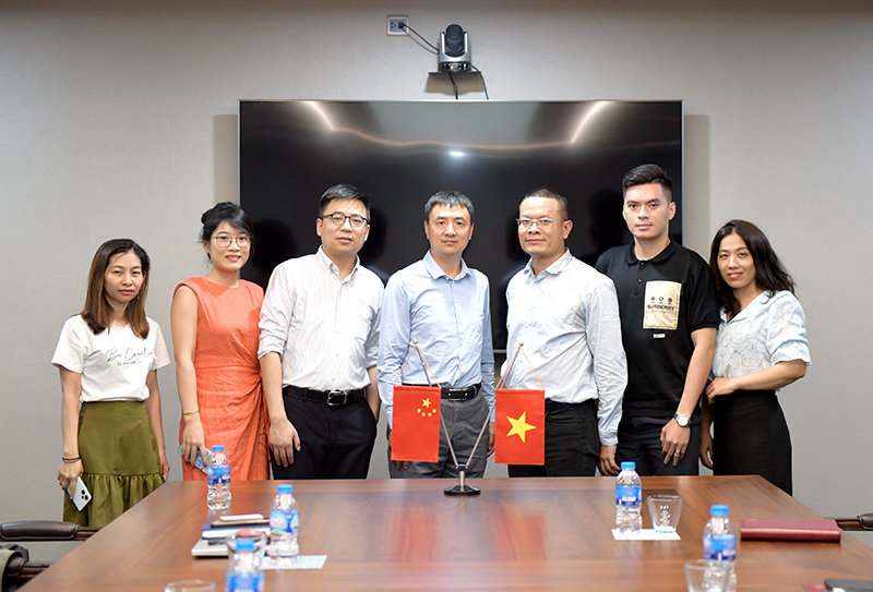 Công ty TNHH địa kỹ thuật công trình Kim Chỉ Nam Trung Quốc đến thăm và làm việc tại CONINCO