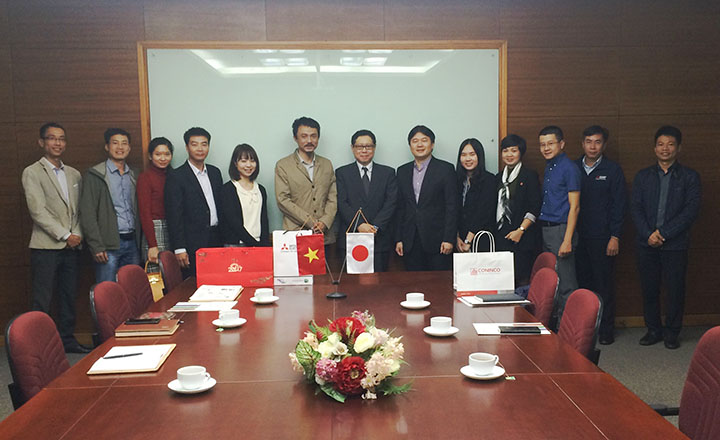Công ty Mitsubishi Electric và nhà phân phối tới thăm và làm việc với CONINCO