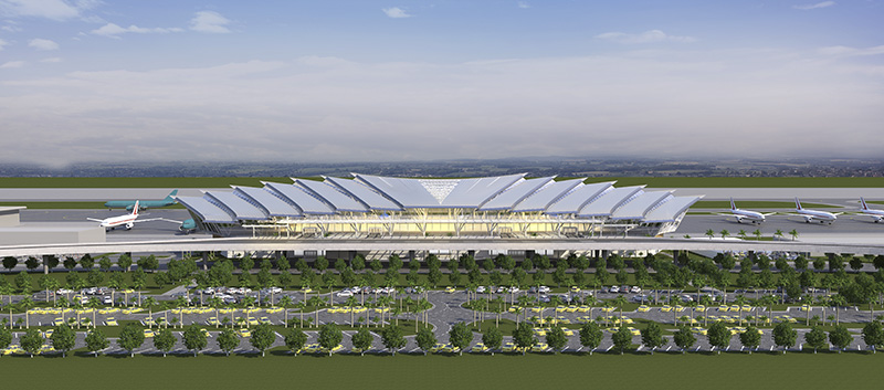 Liên danh CONINCO – AZUSA: Tổng thầu Tư vấn thiết kế Nhà ga hành khách T2  Cảng hàng không quốc tế Phú Bài 