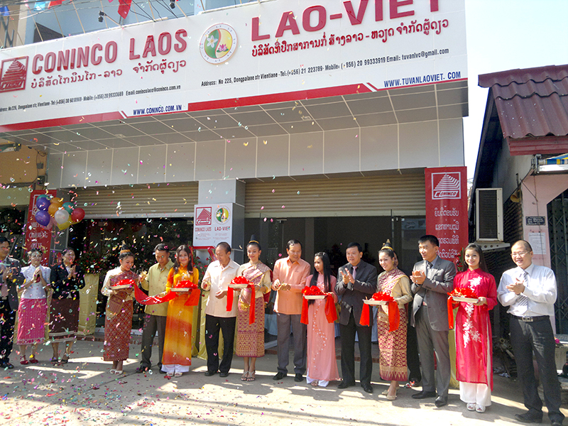 CONINCO – Góp phần đẩy mạnh công cuộc phát triển kinh tế - xã hội Lào