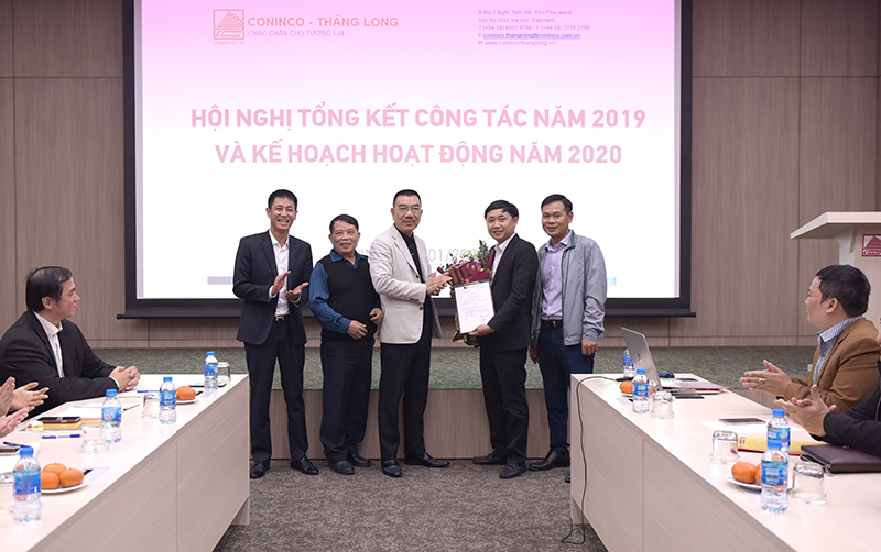 CONINCO Thăng Long tổ chức hội nghị kiểm điểm công tác năm 2019  và kế hoạch hoạt động năm 2020  