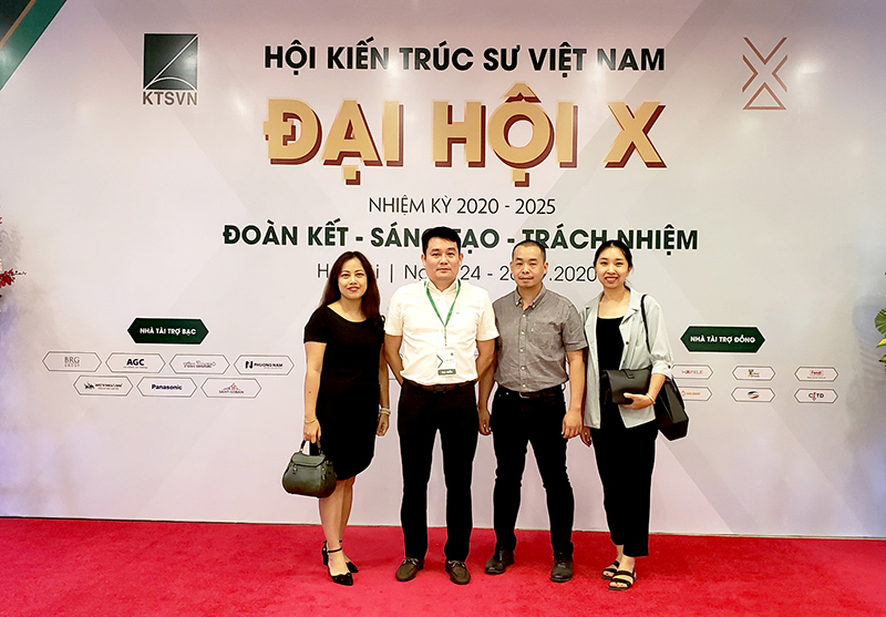 CONINCO attended the 10 th Congress Vietnamese Architects for the term 2020  - 0425 