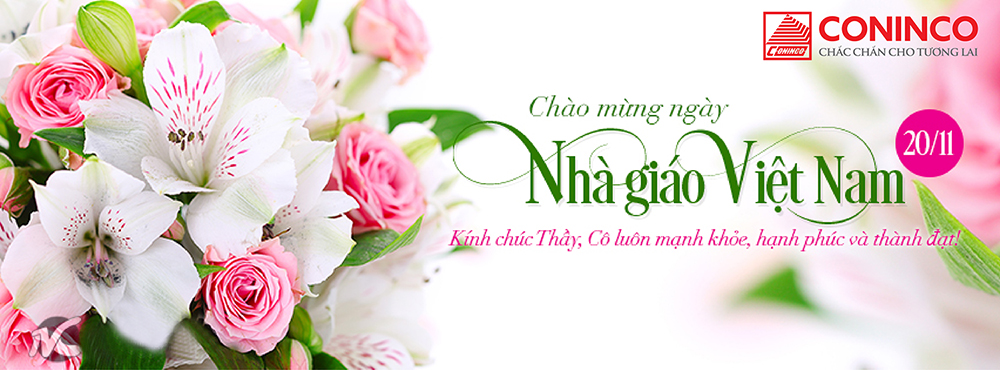 CONINCO chúc mừng ngày Nhà giáo Việt Nam 20/11 