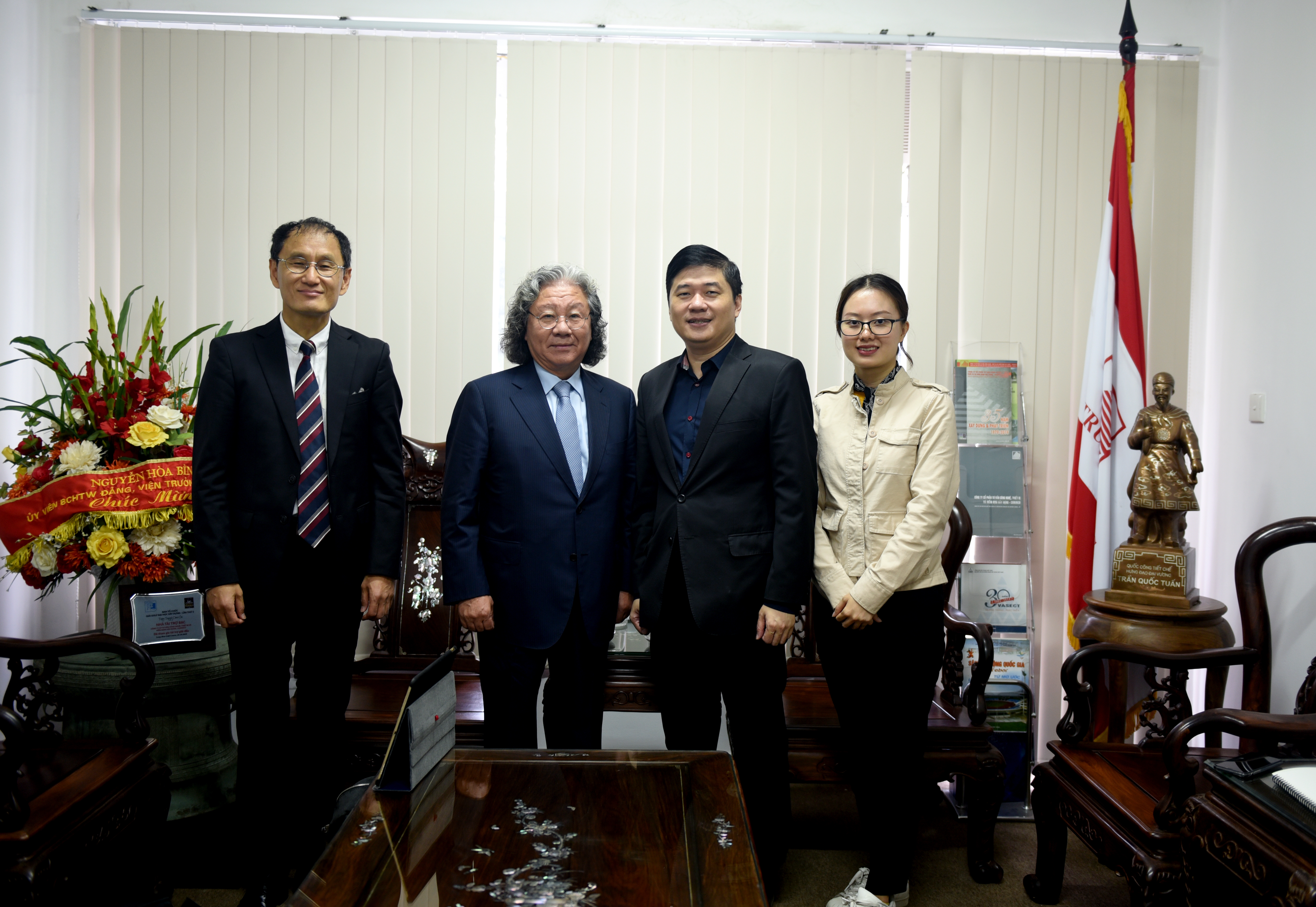 Chủ tịch Tập đoàn SAMYANG – Hàn Quốc đến thăm và làm việc tại CONINCO