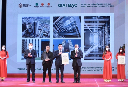 CONINCO won the National Architecture Awards for 2  projects the Supreme Peoples Procuracy Viet Nam CONINCO TOWER